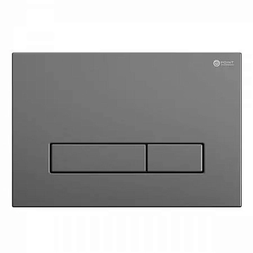 Кнопка смыва Point Меркурий PN44831GM серая 