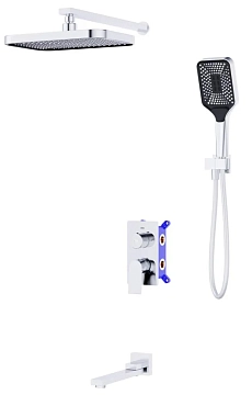 Душевой комплект BelBagno Due VDSET-CRM 