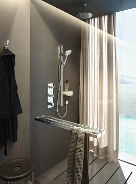 Кронштейн для верхнего душа Hansgrohe 27479000  - фото 2