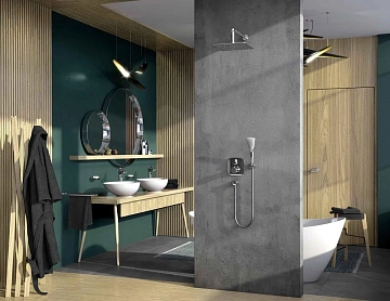 Кронштейн для верхнего душа Kludi A-QA 6651405-00 40 см  - фото 2