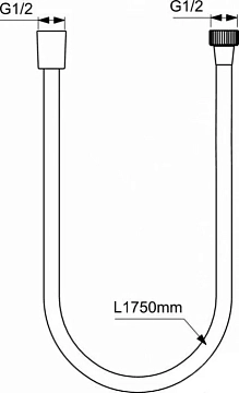 Душевой шланг Ideal Standard IdealRain A4109XG  - фото 2