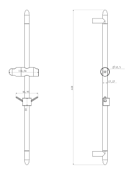 Душевая штанга Lemark LM8063C  - фото 2