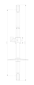 Душевая штанга Lemark LM8066C  - фото 2