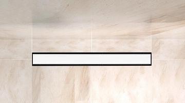 Душевой лоток BelBagno Luce BB-LD-LUCE-90-BIANCO с решеткой 90 см  - фото 2