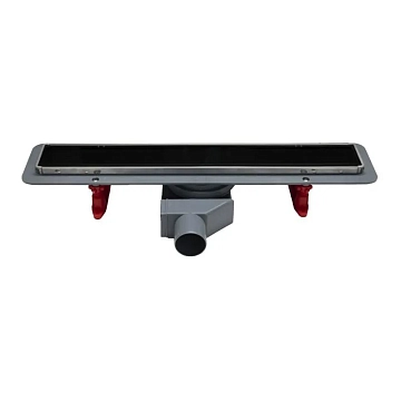 Душевой лоток Point Деметра PN50465GLB 65 см стекло черное  - фото 3