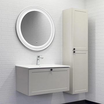 Зеркало Comforty Ереван 70 бесконтактный сенсор, белый матовый  - фото 3