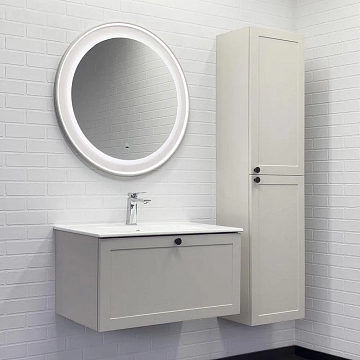 Зеркало Comforty Ереван 80 бесконтактный сенсор, серый шёлк  - фото 3