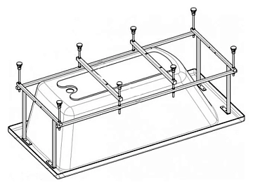 Монтажный комплект для ванны Roca Sureste 150x70 ZRU9302779  - фото 4
