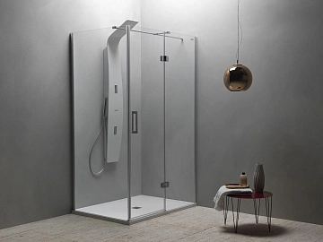 Боковая стенка Kolpa San Atlas TSv 90 см silver 