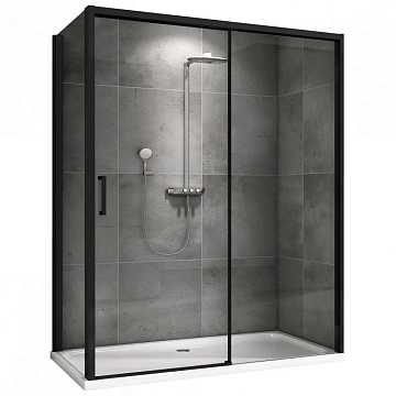 Душевой уголок Abber Komfort AG93170B-S92B 170x90 