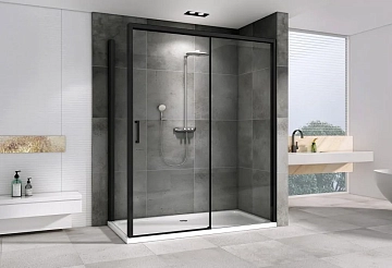 Душевой уголок Abber Komfort AG93170B-S92B 170x90  - фото 2