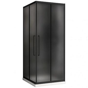 Душевой уголок Abber Schwarzer Diamant AG02100BMH 100x100 