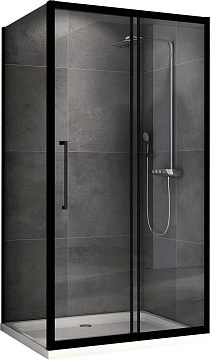 Душевой уголок Abber Schwarzer Diamant AG30170BH-S60B 170x60 