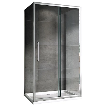 Душевой уголок Abber Schwarzer Diamant AG30170H-S60-S60 170x60 