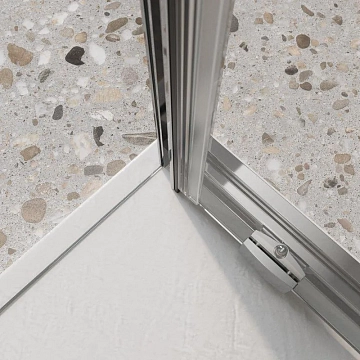Душевой уголок BelBagno Luce A-1-100/100-C-Cr  - фото 5