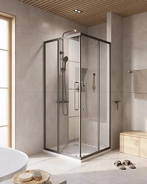 Душевой уголок Cezares Relax RELAX-304-A-2-90-C-GM 