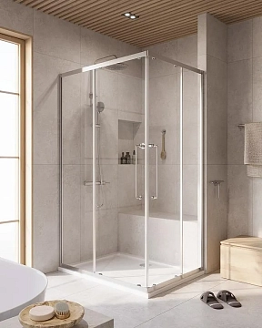 Душевой уголок Cezares Relax RELAX-304-AH-2-120/90-C-CR 