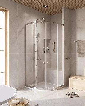 Душевой уголок Cezares Relax RELAX-304-R-2-90-C-CR 