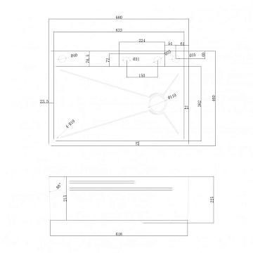 Мойка кухонная Abber Wasser Kreis AF2194B черная матовая  - фото 3