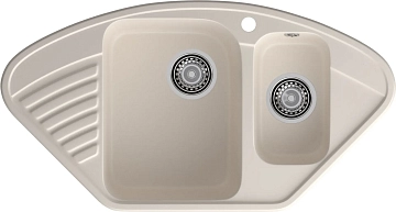 Мойка кухонная GranFest Eco-14 93x50 белая 