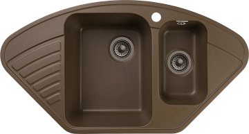 Мойка кухонная GranFest Eco-14 93x50 терракот 