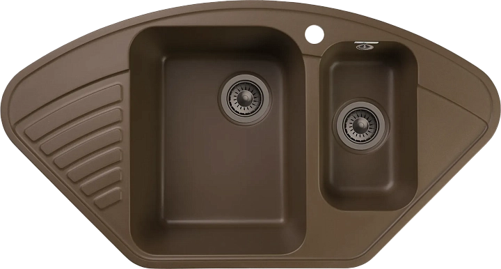 Мойка кухонная GranFest Eco-14 93x50 терракот