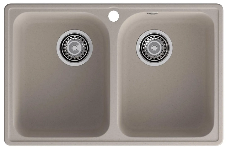 Мойка кухонная GranFest Eco-15 74х48 песок