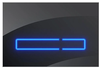 Кнопка смыва AM.PM Touch Pro I0450A38 черная 