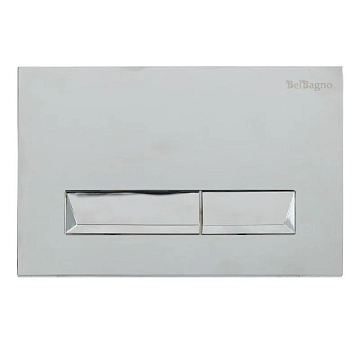 Кнопка смыва BelBagno Marmi BB010-MR-CHROME хром 
