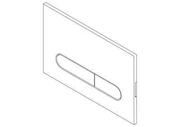 Кнопка смыва BelBagno Prospero BB006-PR-CHROME.M хром  - фото 2