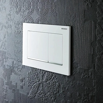 Кнопка смыва Geberit Omega 30 115.080.KJ.1 белая/хром  - фото 2