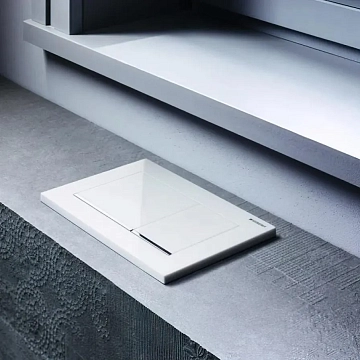 Кнопка смыва Geberit Omega 30 115.080.KJ.1 белая/хром  - фото 3