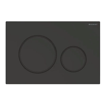 Кнопка смыва Geberit Sigma 20 115.882.16.1 черная матовая 