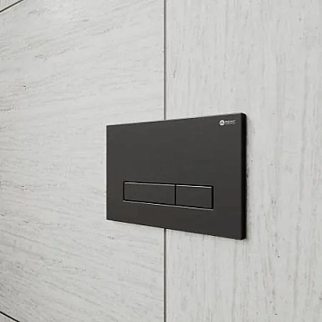 Кнопка смыва Point Меркурий PN44831BM черная матовая  - фото 2