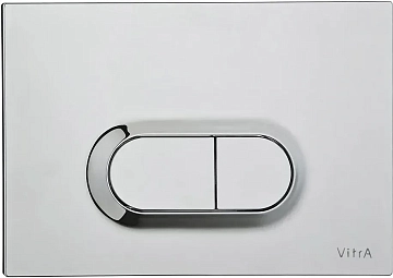 Кнопка смыва Vitra Loop O 740-0940 хром 