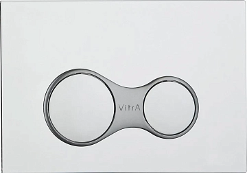 Кнопка смыва Vitra Sirius 740-0480 хром 