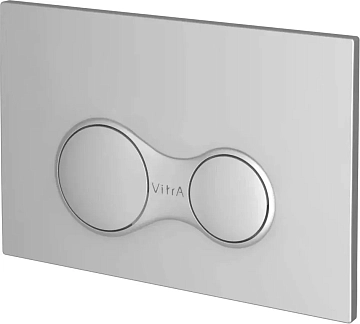 Кнопка смыва Vitra Sirius 740-0485 хром матовый  - фото 2