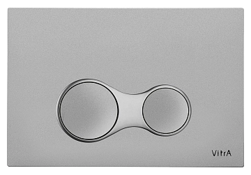 Кнопка смыва Vitra Sirius 740-0486 хром матовый 