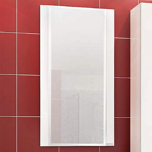 Зеркало Aquaton Ария 50 белое , изображение 2