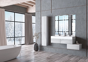 Фото Зеркало Aquaton Сакура 120 1A220002SKW80