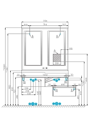 Фото Зеркало Aquaton Сакура 120 1A249702SKW80