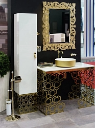 Фото Зеркало Armadi Art NeoArt Caprice 80 золото поталь