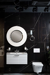 Фото Зеркало Armadi Art NeoArt Shine 82 белое с подсветкой