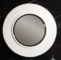 Фото Зеркало Armadi Art NeoArt Shine 82 белое с подсветкой