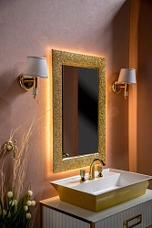 Фото Зеркало Armadi Art Vallessi Avantgarde Linea 75 золото