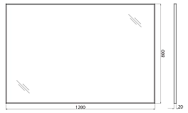 Зеркало BelBagno SPC-AL-1200-800 , изображение 9
