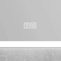 Фото Зеркало BelBagno SPC-GRT-900-600-LED-TCH-WARM