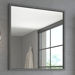 Фото Зеркало Comforty Бредфорд 75 серый графит
