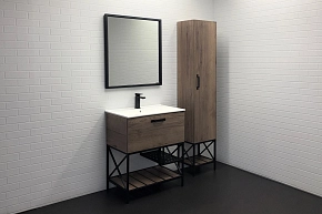 Фото Зеркало Comforty Бредфорд 75 черный