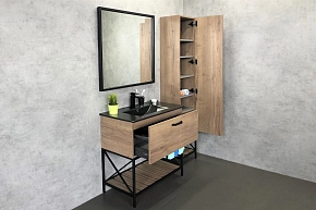 Фото Зеркало Comforty Бредфорд 90 черный